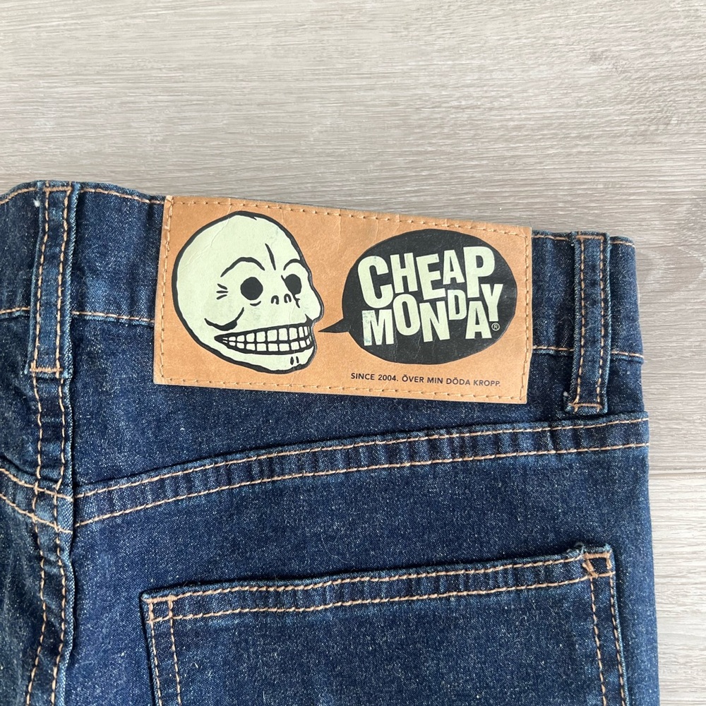 Cheap Monday Tight Stretch One Wash Skinny Jeans - Picture 3 of 7